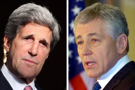 Kerry e Hagel
