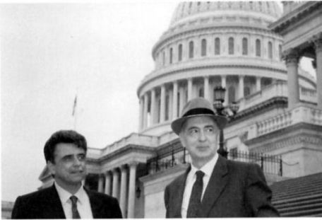 achille-occhetto-e-giorgo-napolitano-a-washington